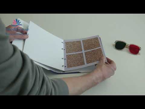 TNO Stereotest for testing on amblyopia and stereopsis tests