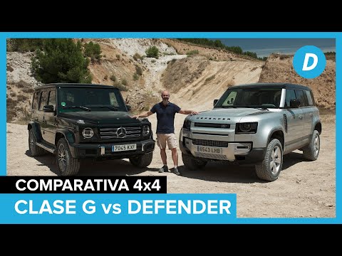 Comparativa 4×4 ¡al límite!: Land Rover Defender vs Mercedes Clase G | Prueba off road | Diariomotor