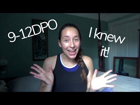 Earliest Pregnancy Symptoms || Part 2 || 9-12DPO