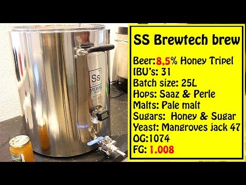 Easy 8% Honey Tripel - SS brewtech brewday Part 2