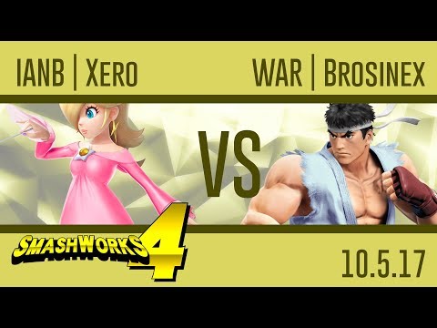 WAR | Brosinex (Ryu) vs IANB | Xero (Rosalina & Luma) - SmashWorks 4 - Wii U