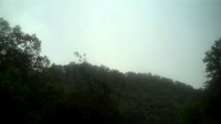 preview picture of video 'Cloud to ground lightning Winifrede, WV'