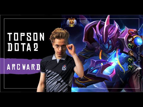 Topson Arc Warden Pro GamePlay Dota 2