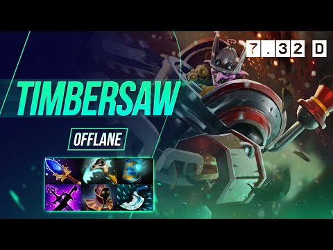 Timbersaw Offlane 7.32 D ► Dota 2 [Fbz] Pro Gameplay