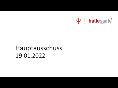Hauptausschuss am 19.01.2022