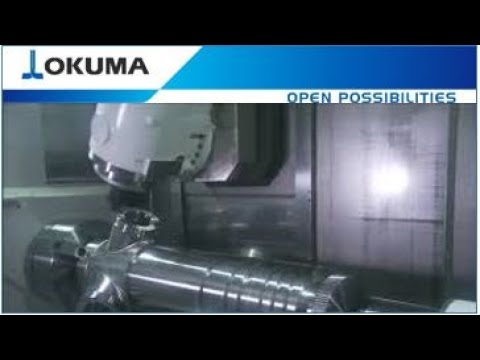 Токарно-фрезерный обрабатывающий центр с фрезерным шпинделем OKUMA MULTUS U5000 - Видео c Youtube №1