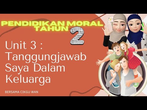 Pendidikan Moral Tahun 2 Unit 3: Tanggungjawab Saya Dalam Keluarga