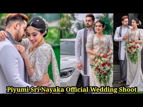 Famous Actress Piyumi Sri Nayaka Official Wedding Shoot
