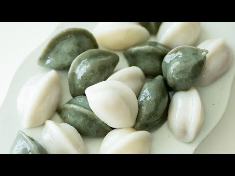 추석 송편 직접 만들어 먹어요~ 정말 맛있는 깨소 레시피(๑❛ڡ❛๑)☆