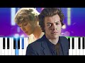 Harry Styles x Taylor Swift - falling cardigan | Piano Tutorial
