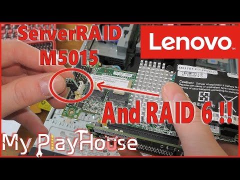 ServerRAID M5015 Setup, with M5000 Advanced Feature Key - 498