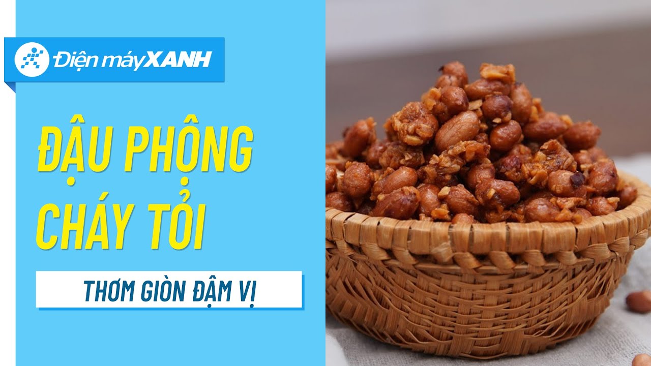 Đậu phộng cháy tỏi