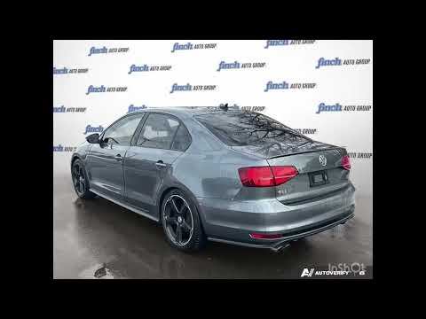 2017 Volkswagen Jetta Sedan 4dr 2.0 TSI Man GLI Autobahn in Silver for sale at Finch Chrysler Dodge Jeep Ram Ltd in London, ON