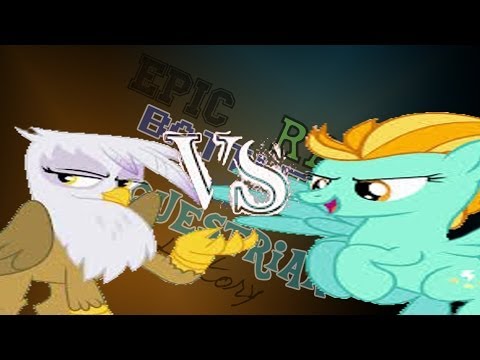 Epic Rap Battles Of Equestrian History #2- Gilda VS Lightning Dust