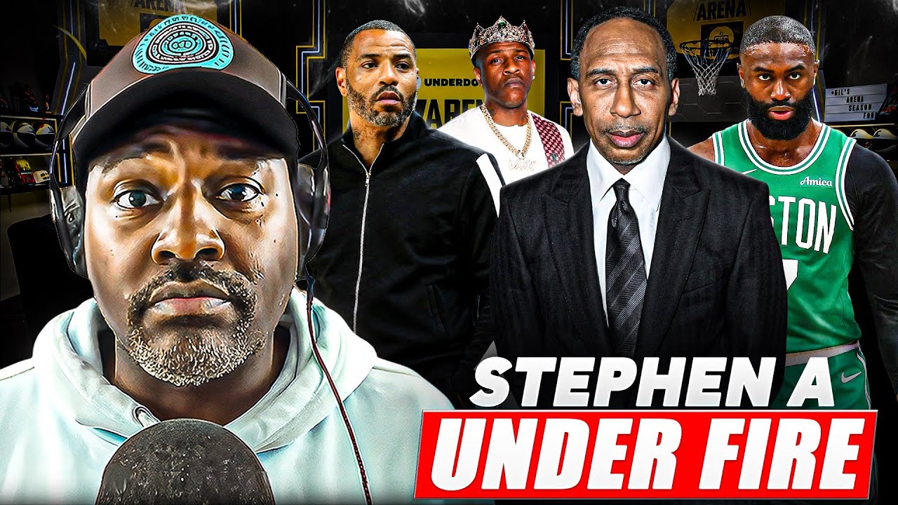 Gil’s Arena DECLARES WAR with Stephen A. Smith after Jaylen Brown Hate 😤☘️