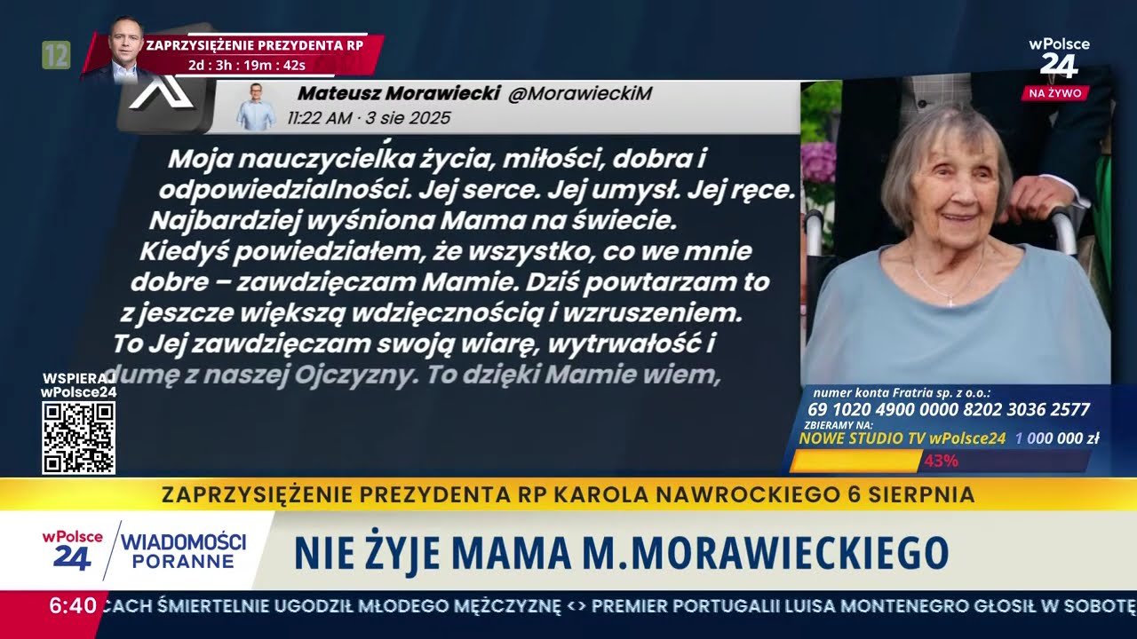Wiadomości Poranne cz.2. 04.08.2025