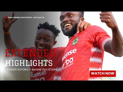 EXTENDED HIGHLIGHTS: Asante Kotoko v Basake HolyStars[3-0]—Samba, Albert, Kwame-Ghana Premier League