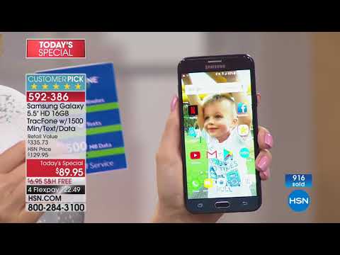 HSN | Electronic Connection featuring Samsung Tracfone 04.01.2018 - 12 AM