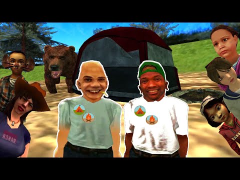 GTA San Andreas Loquendo - CJ Junior y Gilipollitas se vuelven Scouts