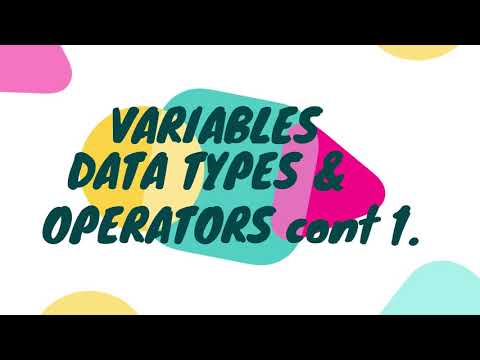 Variable Data Types And Operators Basic Java Programming 3rd Part
