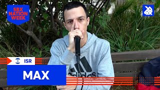 HE KILLED IT🔥（00:00:44 - 00:02:23） - Max | Walk in the Park | SBX NATION WEEK: ISRAEL 🇮🇱