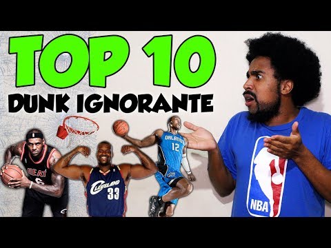 TOP 10 JOGADORES DA NBA QUEBRANDO A TABELA (Backboard Breaking Dunks)