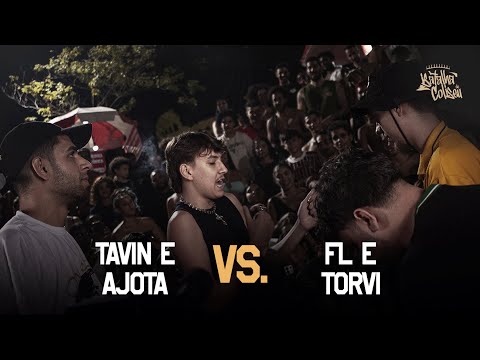 (O MELHOR MC DO MUNDO 🤣🤣) TAVIN (SP) E AJOTA (SP) X TORVI E FL - BDCOLISEU - EDIÇÃO DE DUPLAS #208