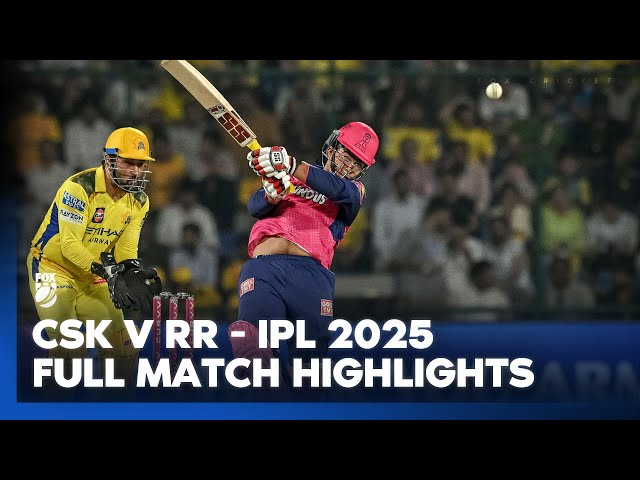 14.y.o Suryavanshi v 43 y.o MS Dhoni! 🤯 Chennai Super Kings v Rajasthan Royals I Highlights I IPL