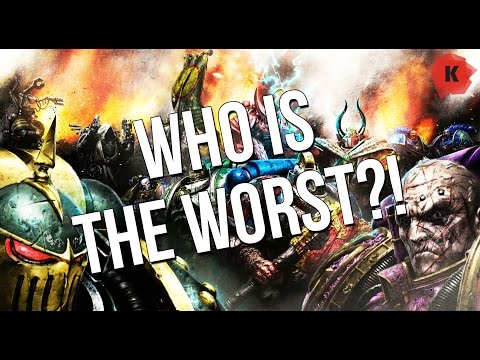 Who Is The WORST Character And BIGGEST B*TCH In Warhammer 40,000?