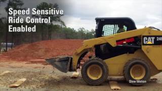 Ride control enables smooth operation