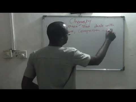 JAMB 2022 TUTORIAL: INTRO TO CHEMISTRY