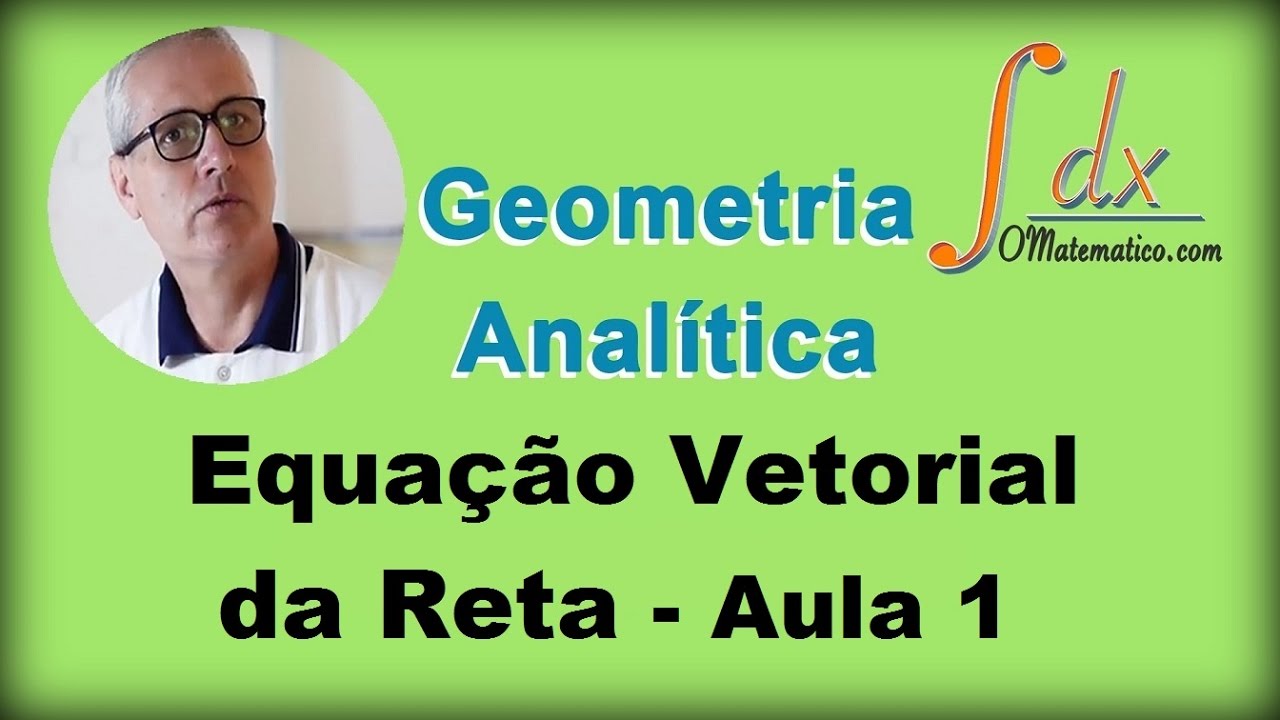 Grings - Geometria Analítica - Equação Vetorial da Reta - Aula 1