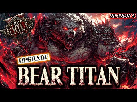 [0.4] PoE 2 BEAR TITAN | Uber Arbiter & Zarokh(6 man) | Warrior Build | Path of exile 2