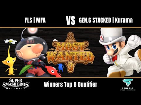 FLS | MFA (Olimar) vs GEN.G STACKED | Kurama (Mario) - Ultimate W. Top 8 Qualifier - Most Wanted 3