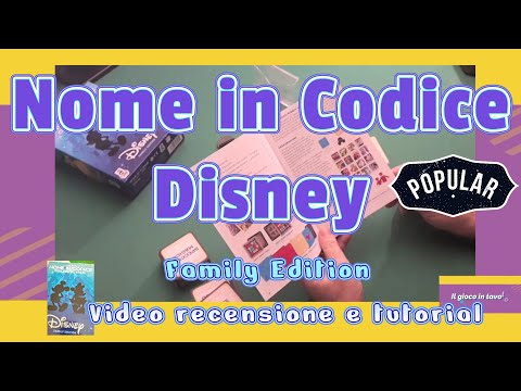 Nome in Codice Disney ITA (Family Edition) - recensione e tutorial