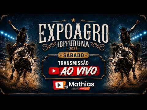 EXPOAGRO IBITURUNA - MG - SÁBADO - RODEIO AO VIVO