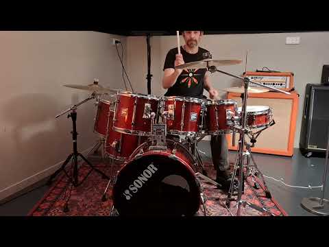 Sonor Hilite red maple 80's/90's - Red maple Bild 6