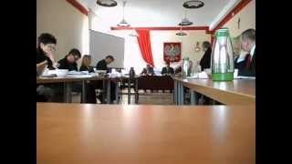 preview picture of video 'Sesja rady gminy 14-03-2013. Uchwalenie uchwał śmieciowych w gminie Miłkowice.'
