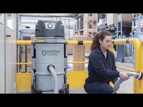 Nilfisk VHB436 Battery Powered Industrial Vacuum by RapidG