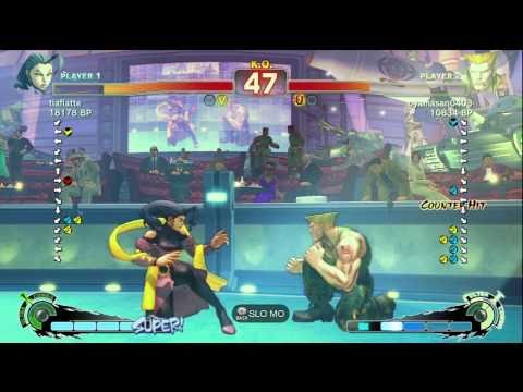 Jiban [Rose] vs oyamasan [Guile] SSF4 Japanese Online Ranked Matches - Xbox Live