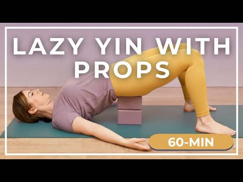 Ultimate Lazy Yin Yoga With Props (Gentle Stretch for Deep Relaxation)