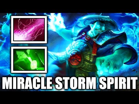 Zip Zap Like MIRACLE Pro Storm Spirit vs chinese Pub 7.06 META