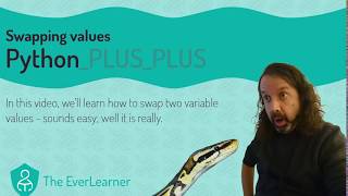 Download the video "Swapping variable values in Python"
