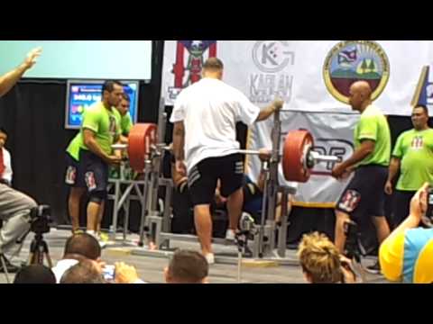 Andrei Konovalov  BP 340kg IPF World Championships 2012