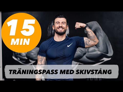 TRÄNINGSPASS MED SKIVSTÅNG PÅ 15 MIN! | TRAINWITHSMAIL
