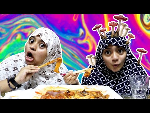 SHE GREW MUSHROOMS ON HER?!? (and we ate it)