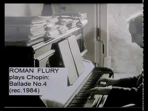 Roman Flury plays Chopin Ballade No 4