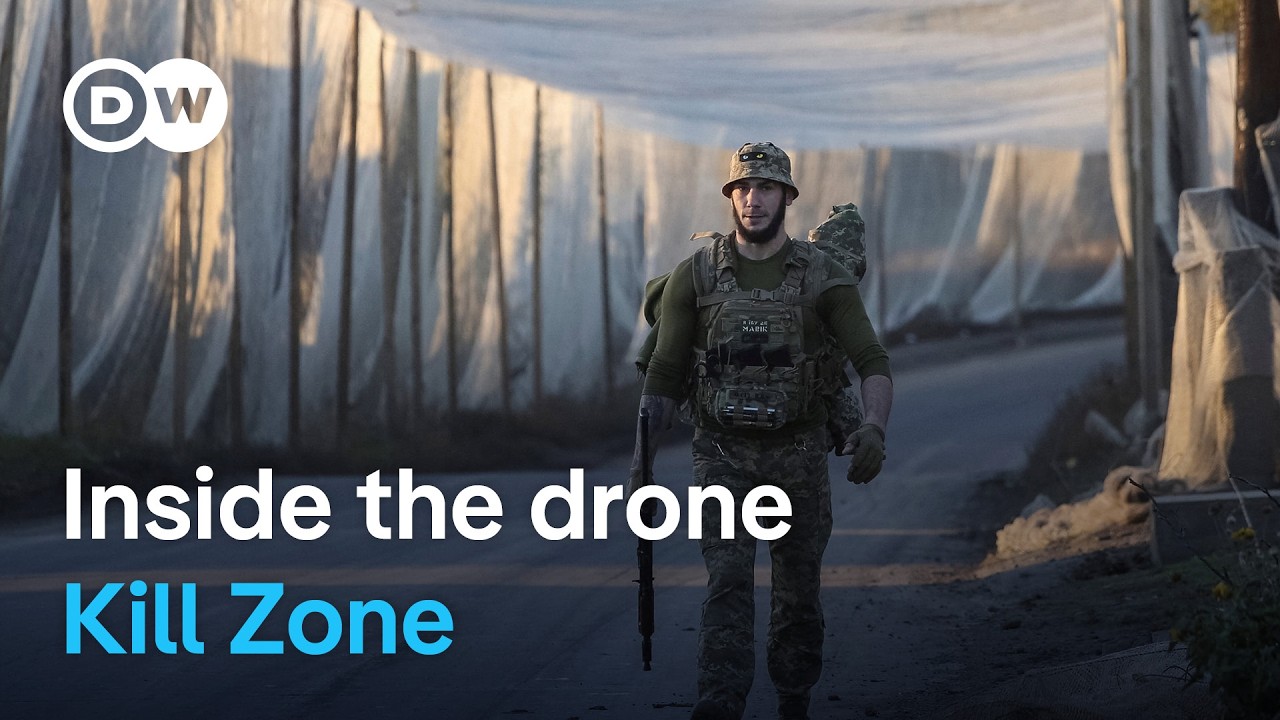 What it's like to be hunted by a drone | DW News