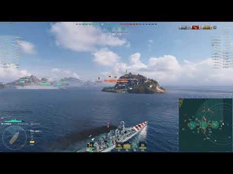 Venezia 3.6k Base XP and 6 kills (3 DDs) w/ 15.8km detection