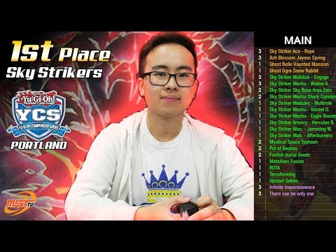 1st Place YCS Portland - FULL LIST - Brian Chen Explains His Sky Striker